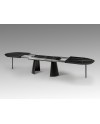 CAPRI -MESA COMEDOR- T MARMOL NEGRO